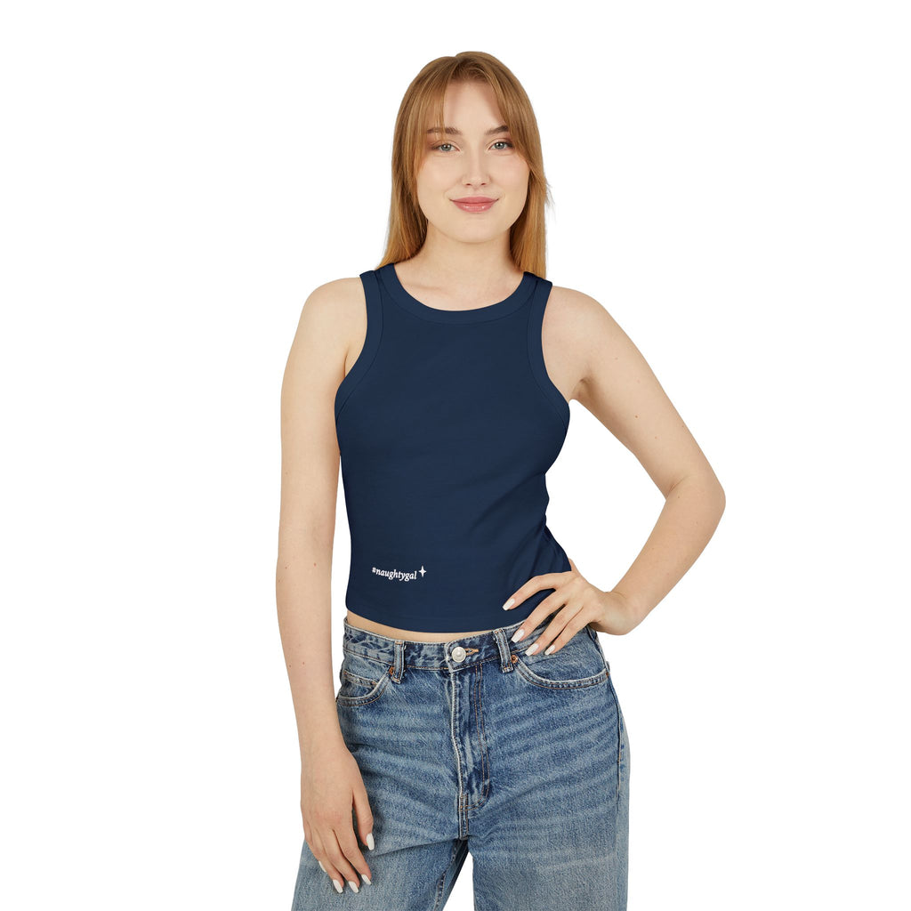 Minimal 'naughtygal' Tank Top