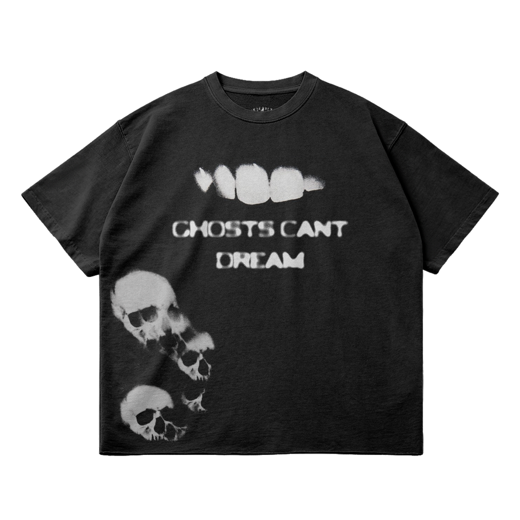 Ghosts Cant Dream Dyed Streetwear Tee