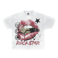 Rockstar Streetwear White Tee